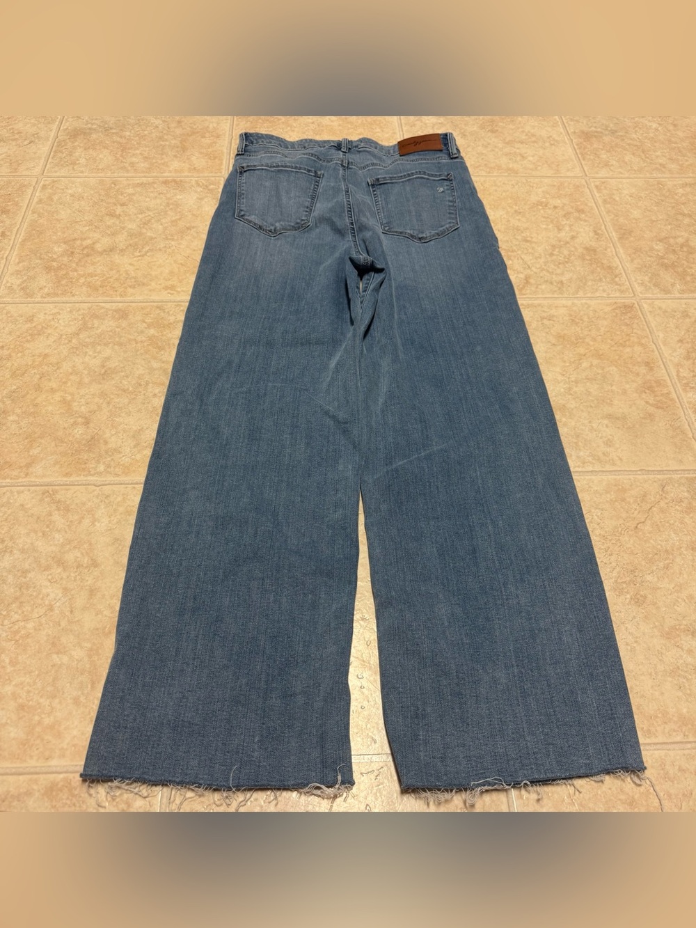 Carly Jean Los Angeles Laurel High Rise Wide Leg Jeans Size 13 - Picture 3 of 5